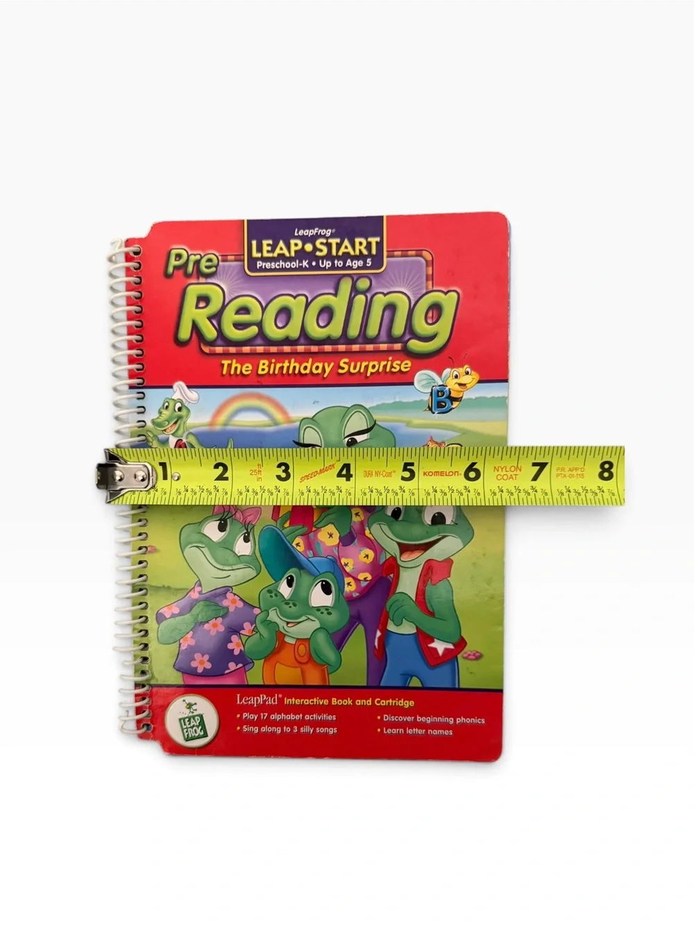 Pre-Reading The Birthday Surprise Preschool-K LeapPad Book & Cartridge Set
